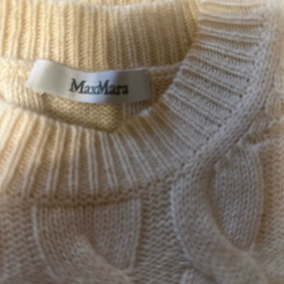 Max Mara cable knit wool sweater - Picture 1 of 7